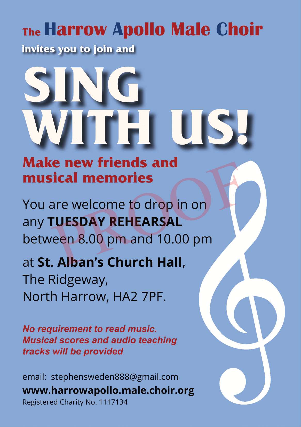 Autumn concert at St albans church sunday 29th 3pm. Box office email: michael@leighandco.co.uk